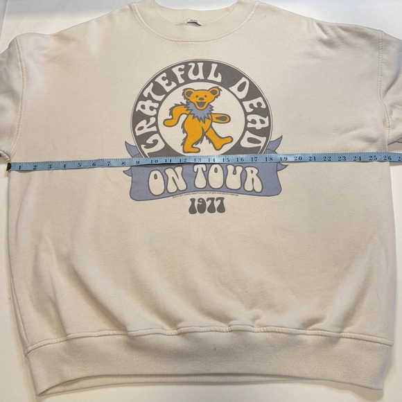 ABERCROMBIE & FITCH Soft Collection Grateful Dead Oversized Sweater Womens Large - Picture 4 of 11